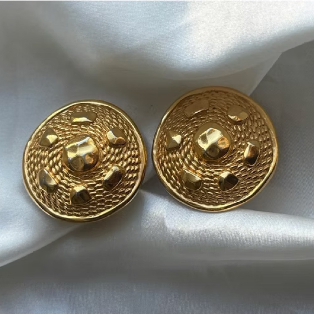 Vintage Christian Dior clip on earrings